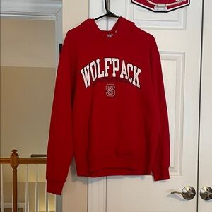 Red NC State Wolfpack Hoodie